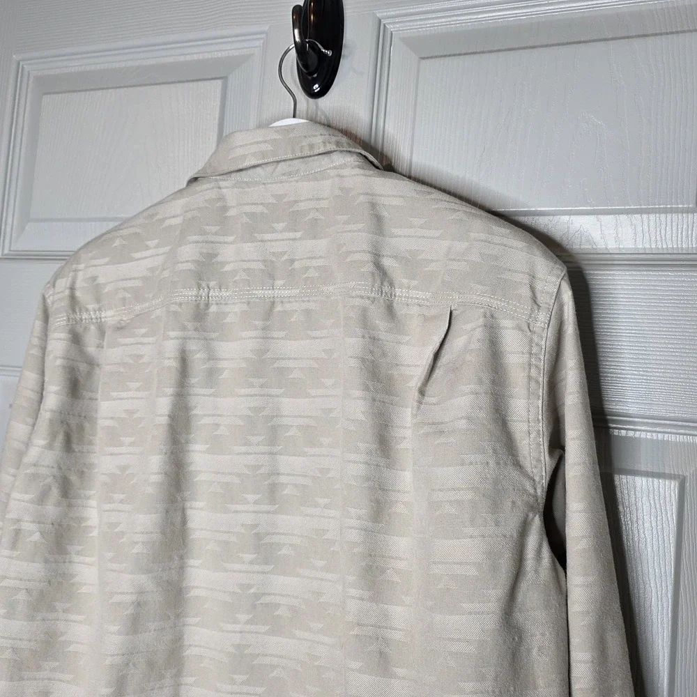 The North Face Long Sleeve‎ Sub-Alpine California Basket Jacquard Shirt Sz Large